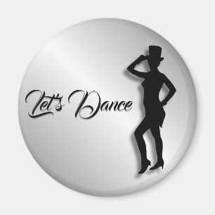 Íman Dança de Vamos do Dançarino de Toque