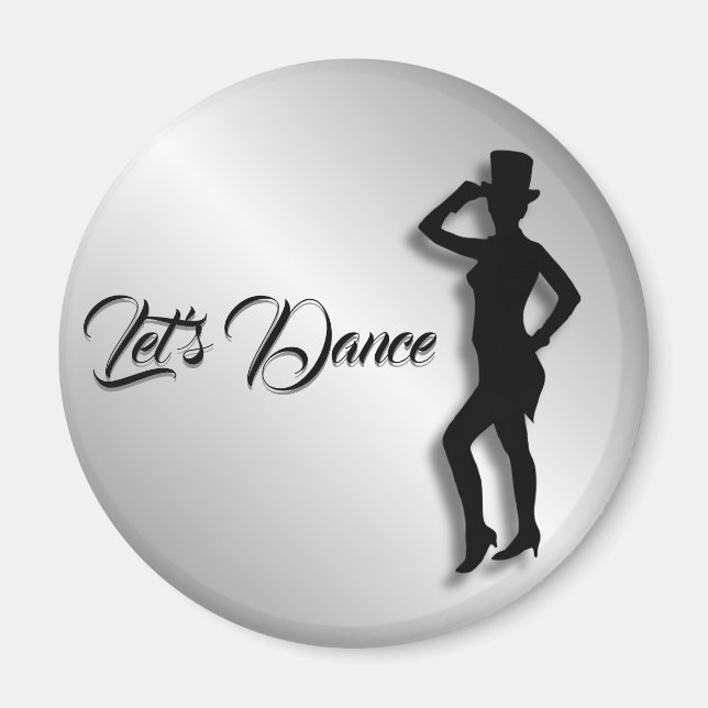 Íman Dança de Vamos do Dançarino de Toque (Frente)