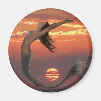 Íman dança do pôr do sol