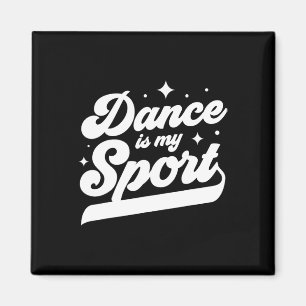 Íman Dança É Minha Dançarina De Esporte Dançando Mulher