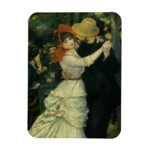 Íman Dança em Bougival por Pierre Renoir, Arte Antigo