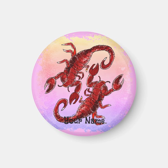 Íman Dança Escorpião (Frente)