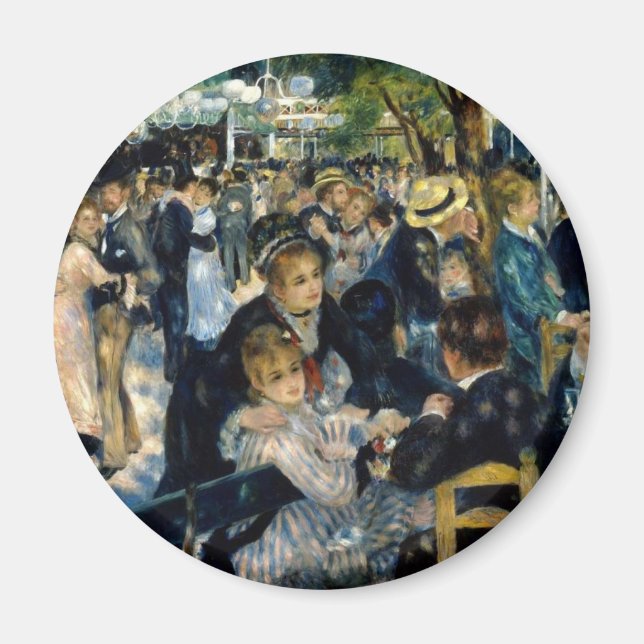 Íman Dança no Le Moulin de la Galette por Renoir (Frente)