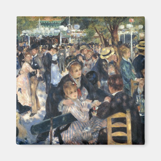 Íman Dança no Le moulin de la Galette, Renoir (Frente)