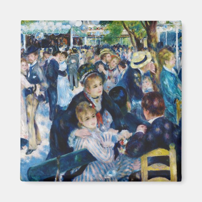 Íman Dança no Moulin de la Galette Auguste Renoir (Frente)