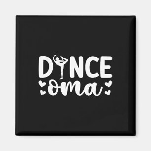 Íman Dança Oma De Uma Dançarina Oma Dançando Oma Avó