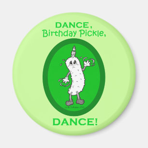 Íman Dança, salmoura do aniversário, dança!