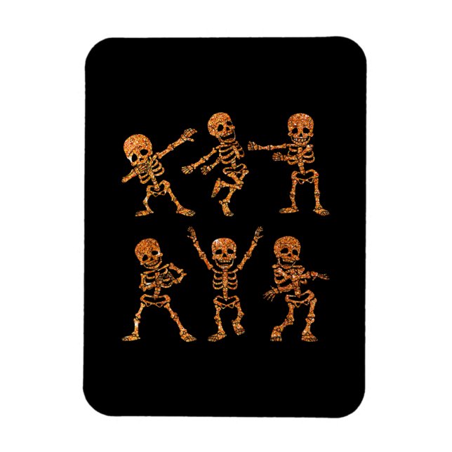 Íman Dançando Skeletons Dançando Esqueletos Dançando Pr (Vertical)