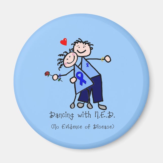 Íman Dançar com N.E.D. - Cancer de dois pontos (Frente)