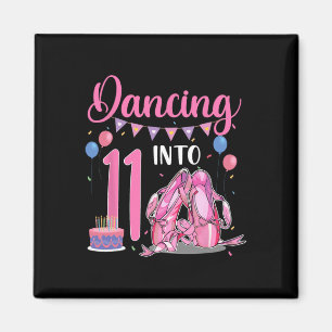 Íman Dançar Em 11 Birthday Ballerina Balé 11 Yea