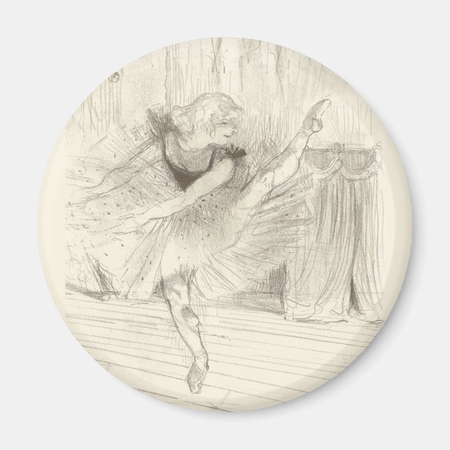 Íman Dançarina Balé, Toulouse-Lautrec (Frente)