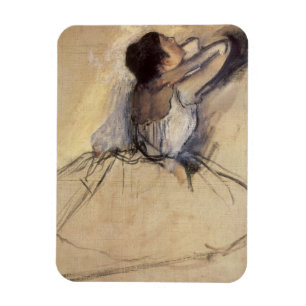 Íman Dançarina de Edgar Degas, Vintage Ballerina Art