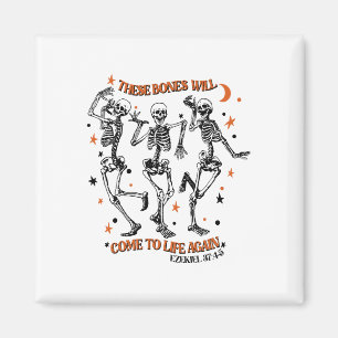 Íman Dançarino Ossos Secos Vêm Vivos Da Bíblia