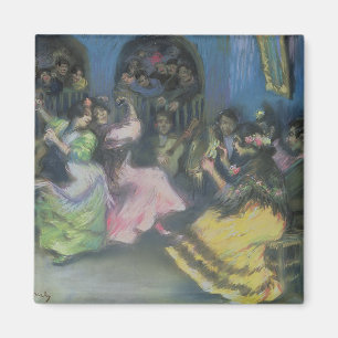 Íman Dançarinos aciganados espanhóis, 1898