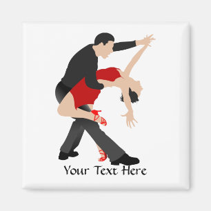 Íman Dançarinos do tango (personalizados)