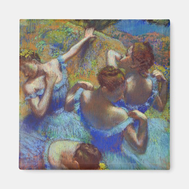 Íman Dançarinos em Azul, Edgar Degas (Frente)