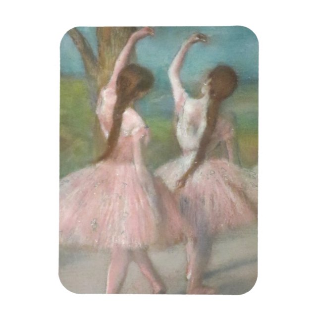 Íman Dançarinos em Pink Edgar Degas (Vertical)