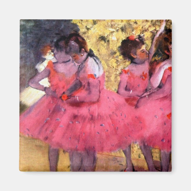 Íman Dançarinos Rosa, Edgar Degas (Frente)