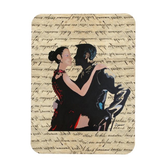 Íman Dançarinos Tango (Vertical)