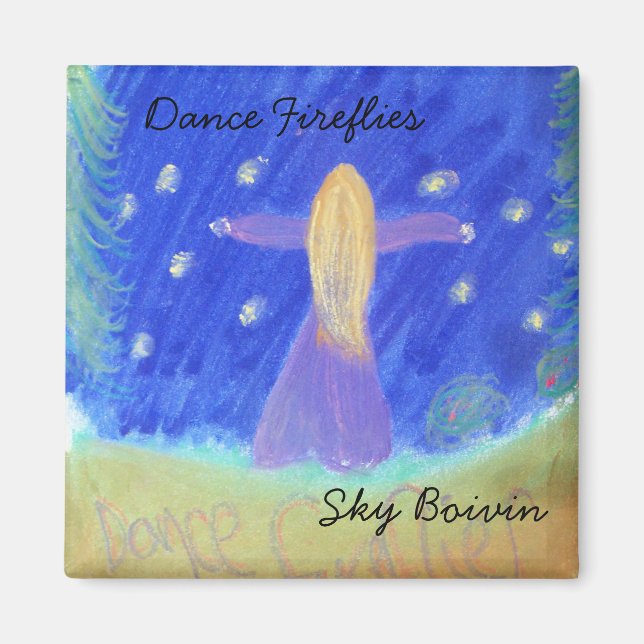 Íman Dance Fireflies por Sky Boivin (Frente)