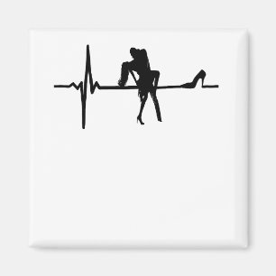 Íman Dance Heart Beat com Stiletto Ela