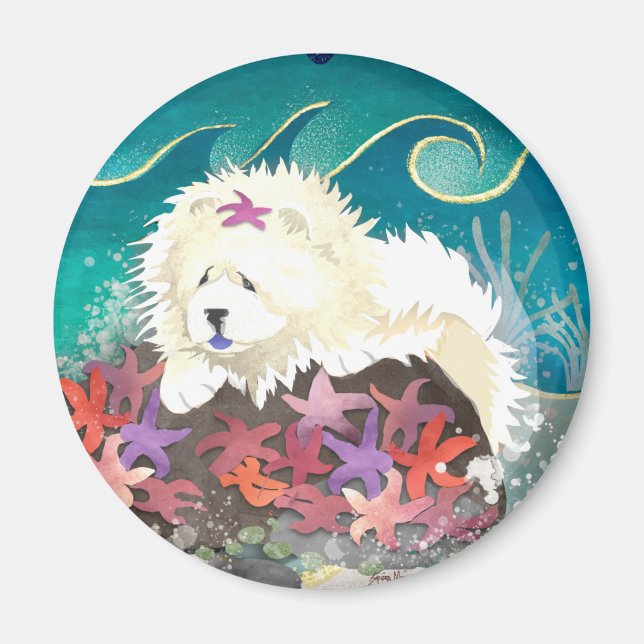 Íman DANCIN WITH THE STARZ - Cream Chow  (Frente)