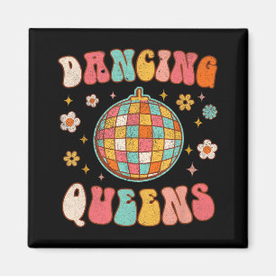 Íman Dancing Queen Noivas Retrô Disco dos Anos 70