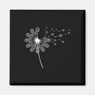 Íman Dandelion Badminton Racket Shirt Jogador de Badmin