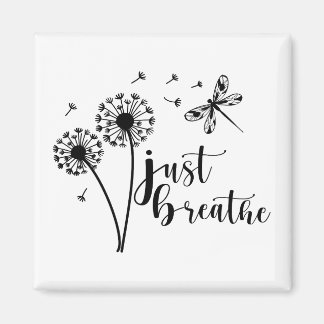 Íman Dandelion Dragonfly Apenas Respira