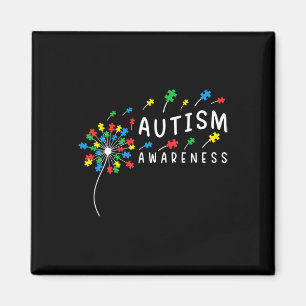 Íman Dandelion Quebra-cabeça Piece Legal Autismo Menina