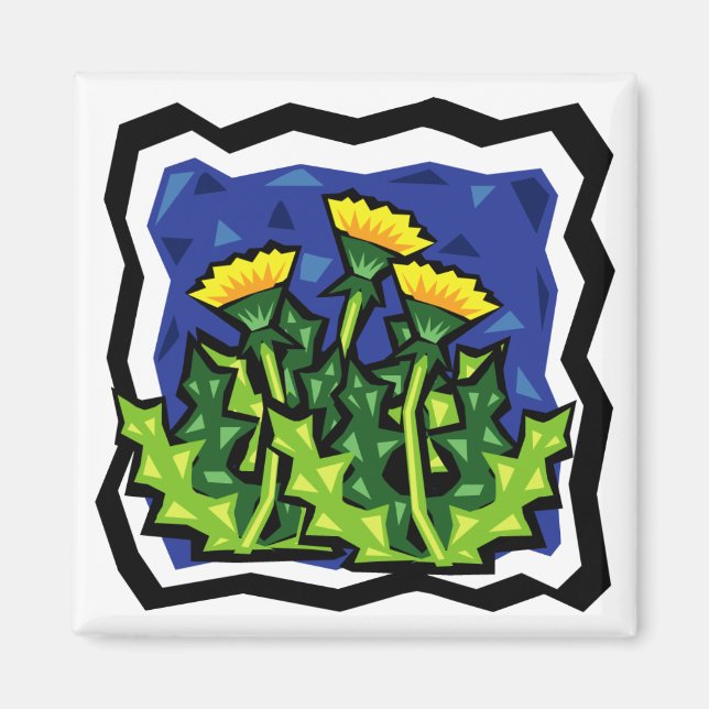 Íman Dandelions (Frente)