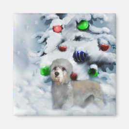 Íman Dandie Dinmont Terrier Christmas