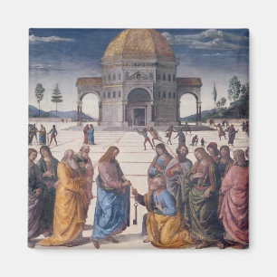 Íman Dando as chaves à Rua.