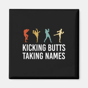 Íman Dando Chutes Tomando Nomes Kickboxing Kickboxer