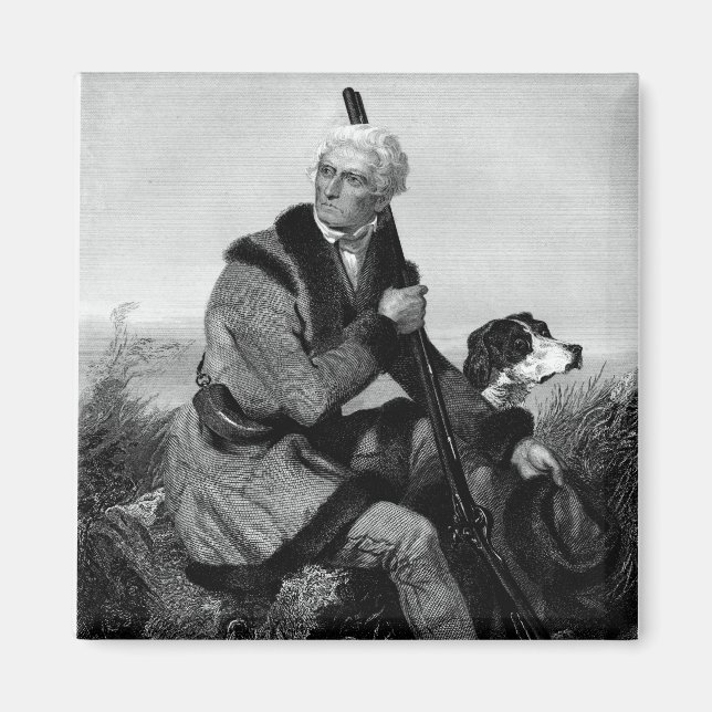 Íman Daniel Boone (Frente)