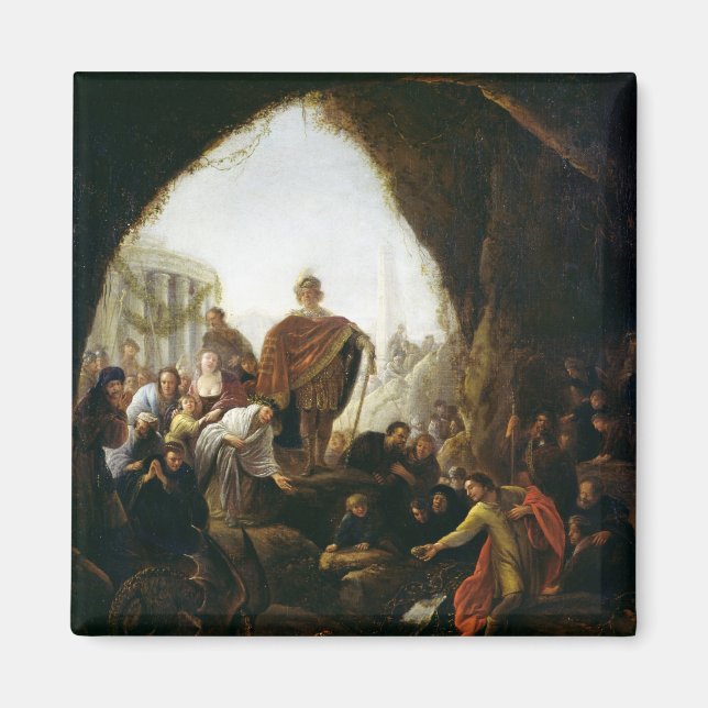 Íman Daniel Matando o Dragão de Baal (Frente)