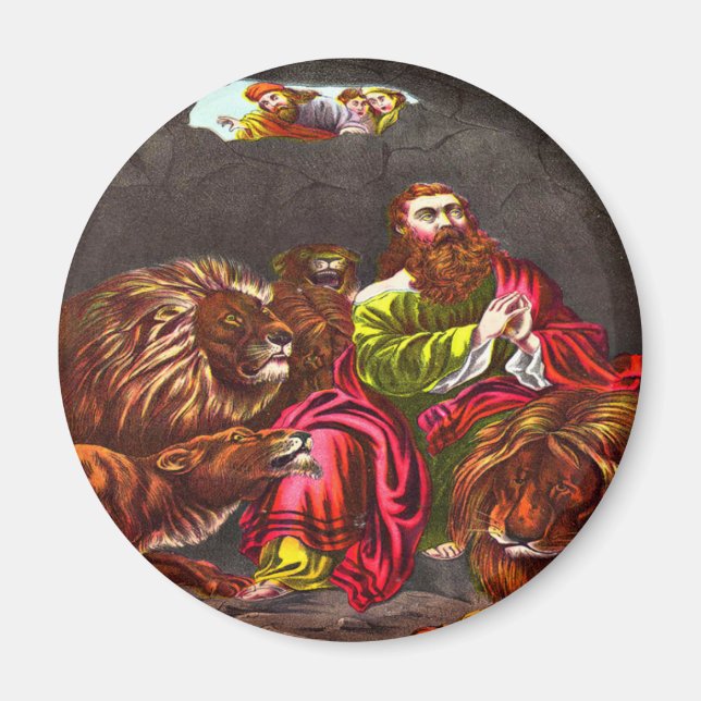 Íman Daniel no antro do antro do leão (Frente)