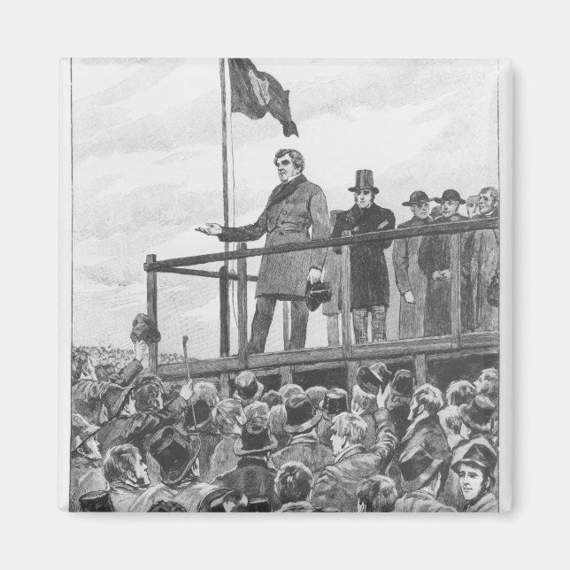 Íman Daniel O'Connel na reunião de Trim (Frente)