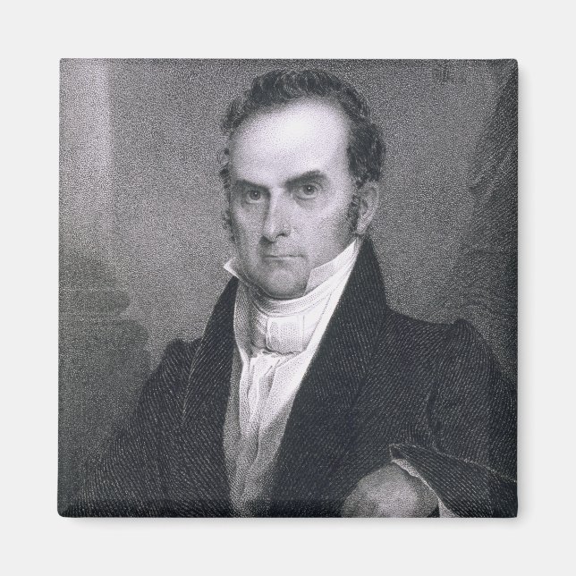 Íman Daniel Webster (1782-1852) (gravura) (Frente)