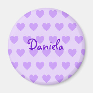 Íman Daniela no roxo