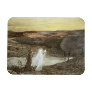 Íman Dante e Beatrice, de "L'Estampe moderno", publ