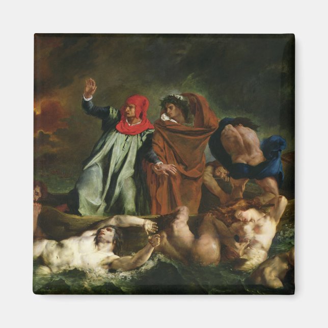 Íman Dante e Virgil no submundo, 1822 (Frente)