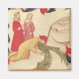 Íman Dante que purifying antes de entrar