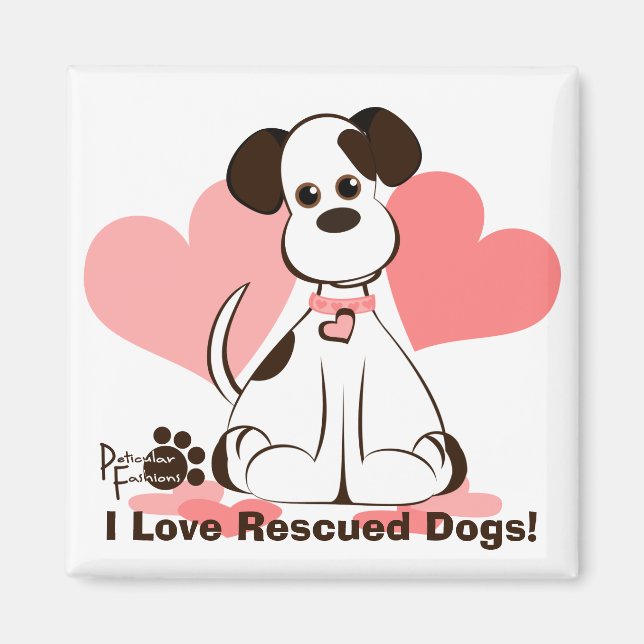 Íman Daphne, o cão adotado (Frente)