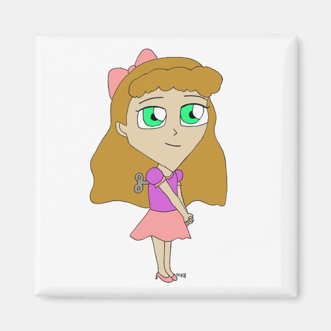 Íman dar corda no chibi (Frente)