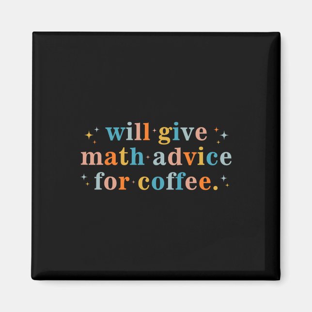 Íman Dará conselhos de matemática por café Matemática d (Frente)