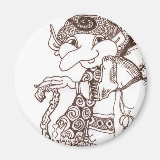 Íman Dark Faerie Baba (Frente)