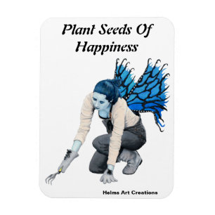 Íman Dark Fairy Garden Fantasy Art Magnet
