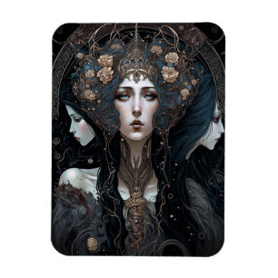 Íman Dark Queen Fantasy Art