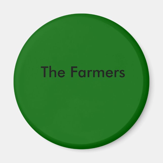 Íman Darkgreen, os agricultores (Frente)